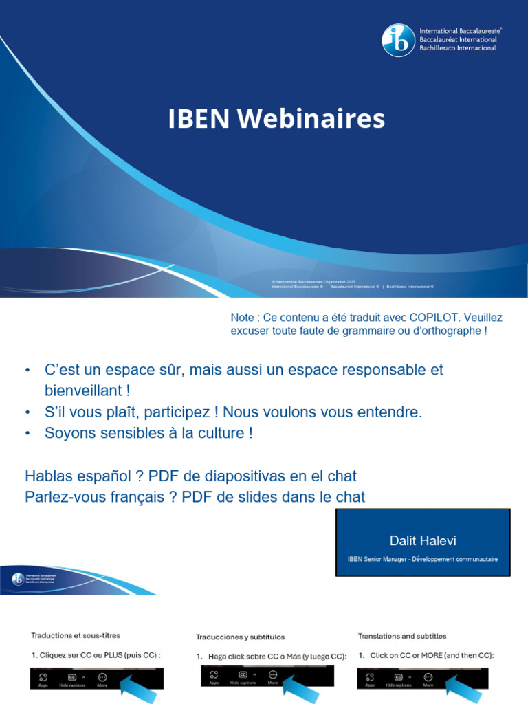AI Webinar For IBEN - January2025 - FRENCH | PDF | Intelligence ...