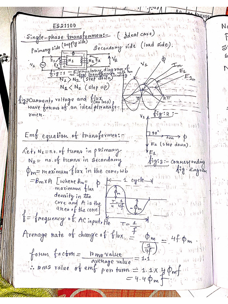 BEE Unit 3 Transformer | PDF