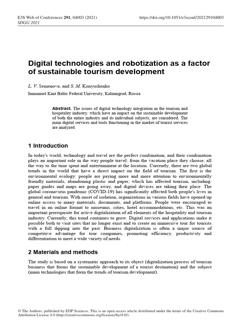 Digital Technologies and Robotization As A Factor | PDF | Augmented ...