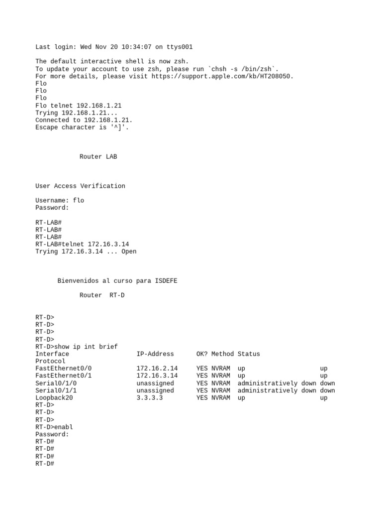 Lab Demo Routing 1 Pdf Routing Internet Protocols