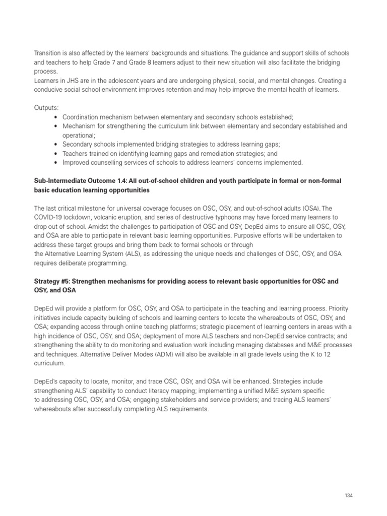 Bridging Education Gaps for Disadvantaged Youth | PDF | Learning