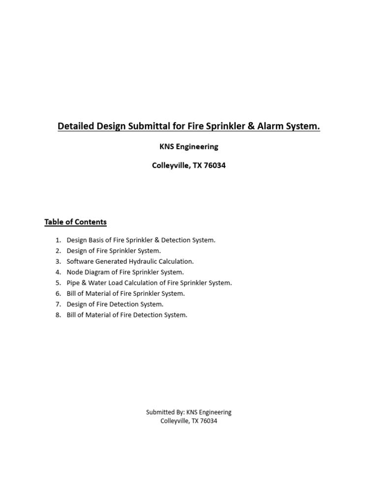 Fire Sprinkler System Design Overview | PDF | Fire Sprinkler System | Fires