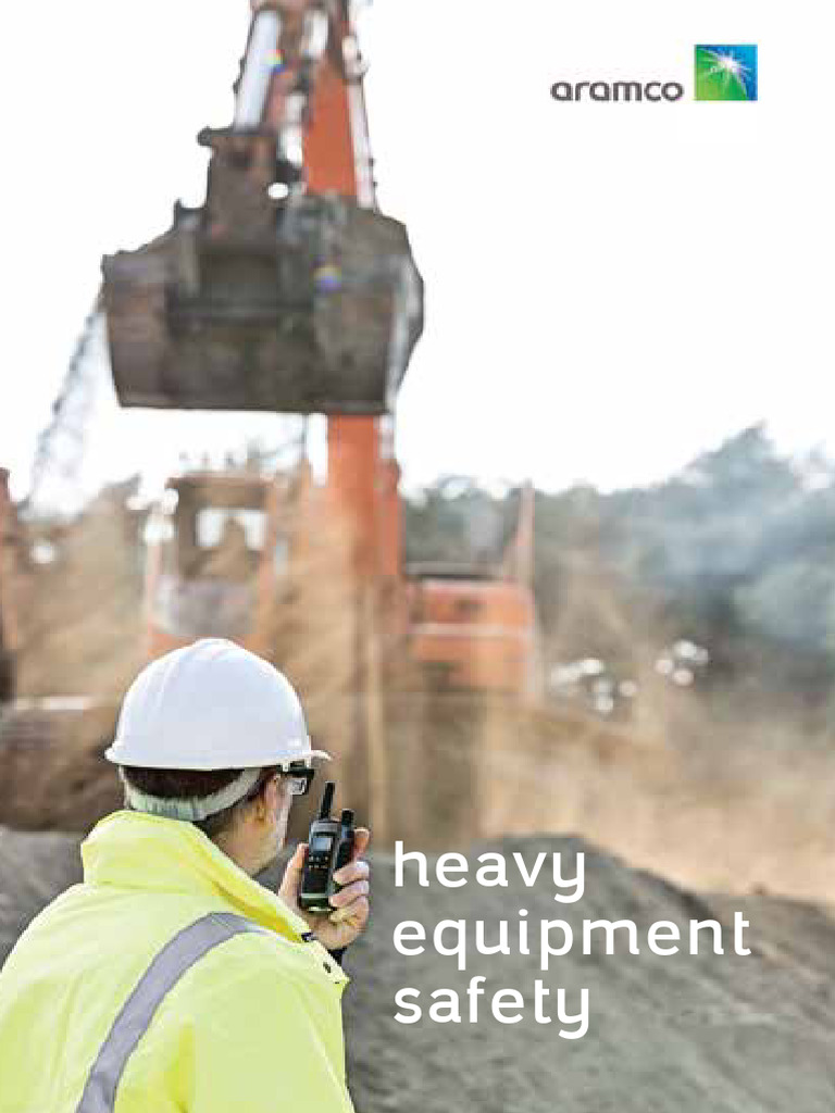 Heavy Equipment Safety - Booklet | PDF | Crane (Machine) | Elevator