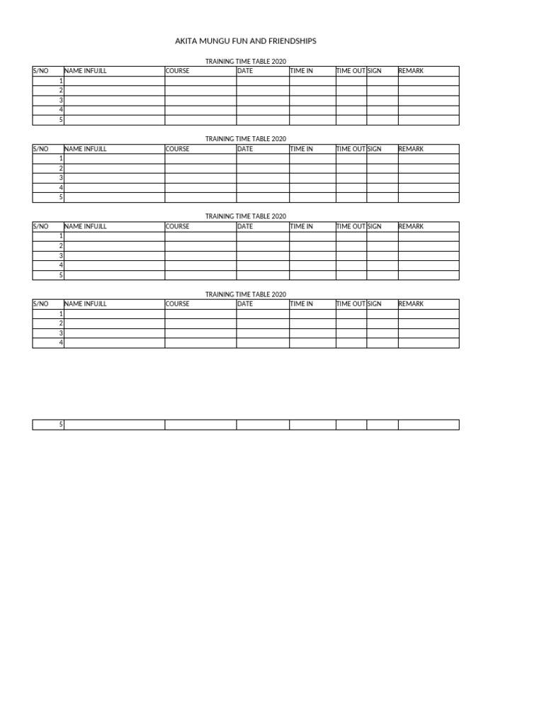 training-timetable-pdf