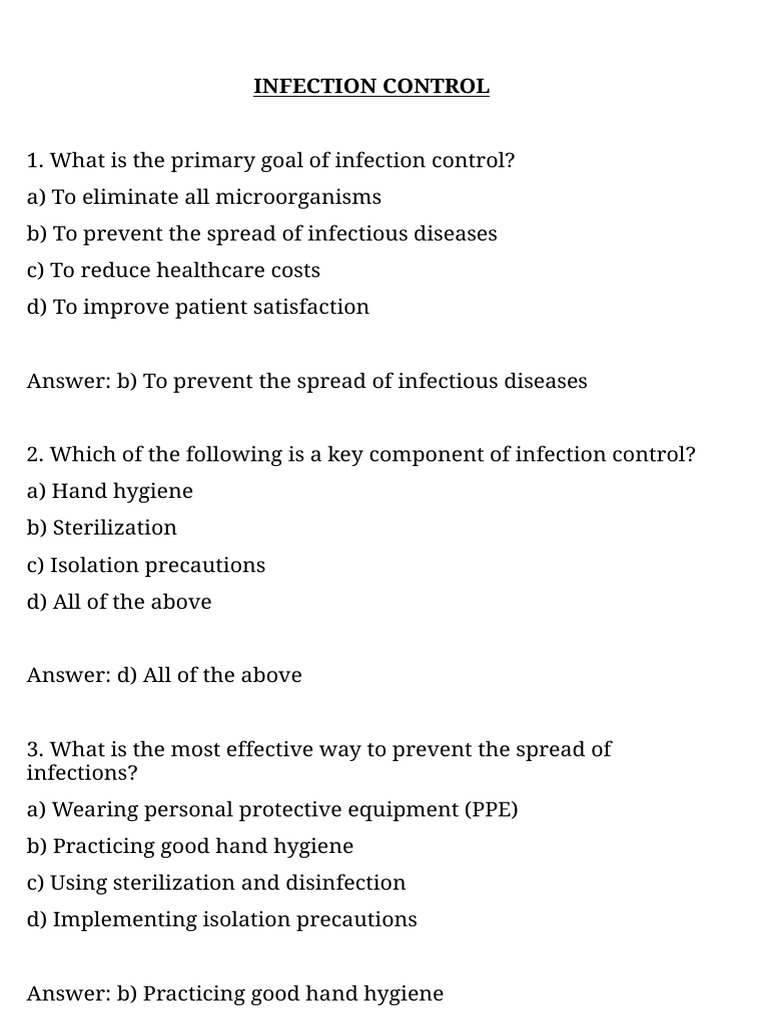 Infection Control | PDF | Hospital Acquired Infection | Infection