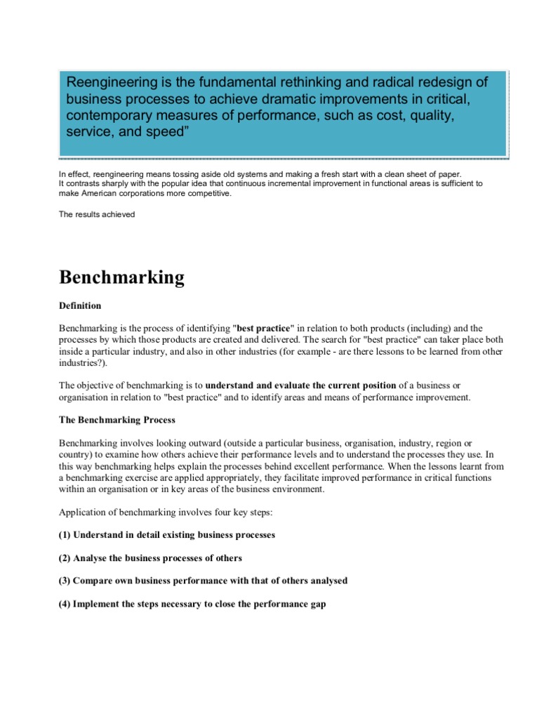 Document Analysis and Data Processing | PDF | Benchmarking | Business ...