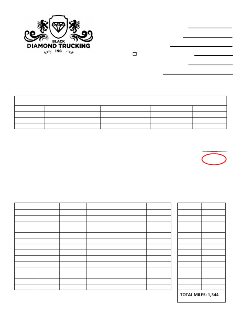 Trip and Fuel Expense Report | PDF