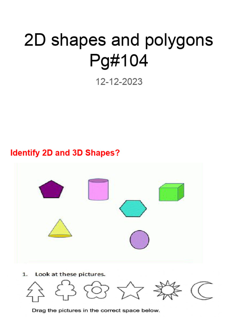 2D Shapes and Polygons | PDF