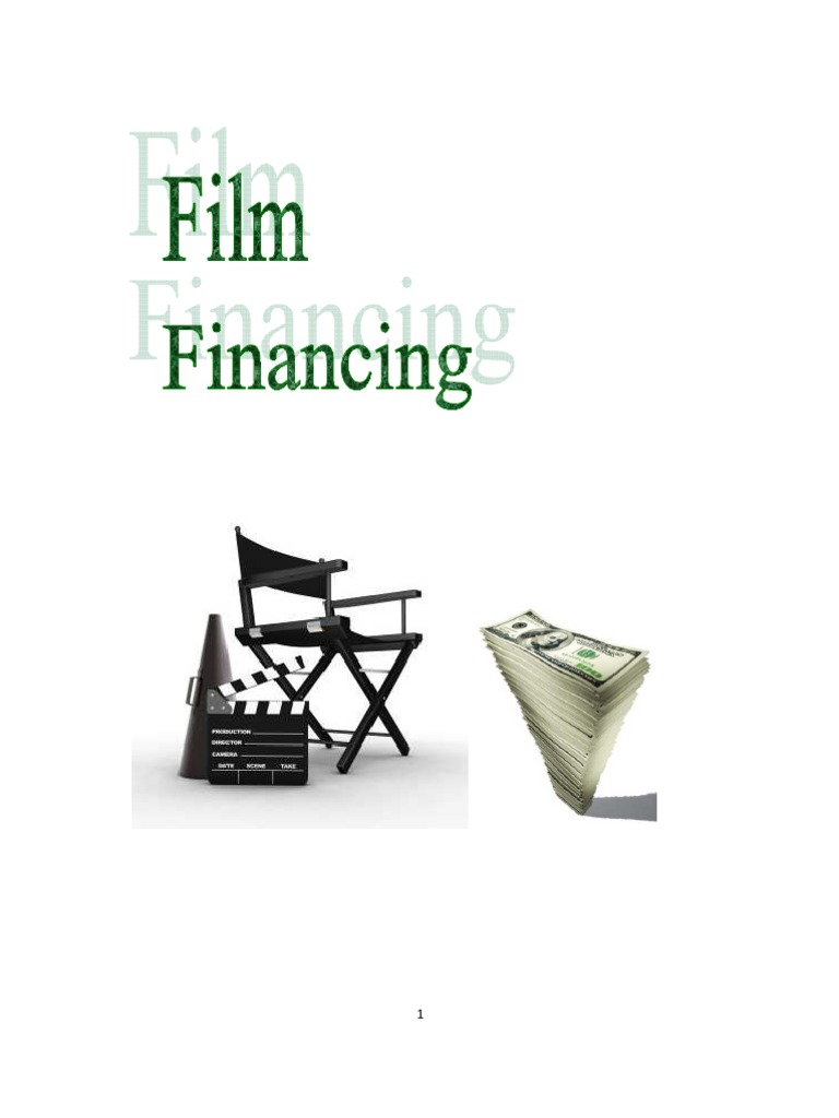 Film Financing Tech Start Ups Venture Capital