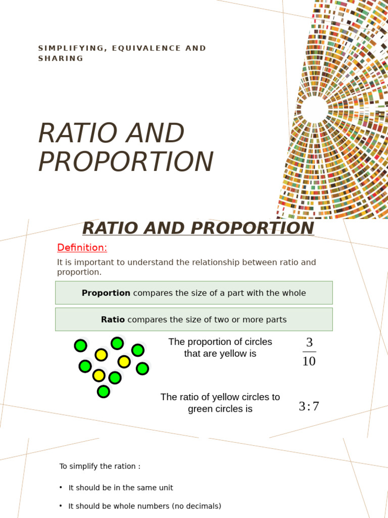 Understanding Ratios and Proportions | PDF | Ratio | Mathematics