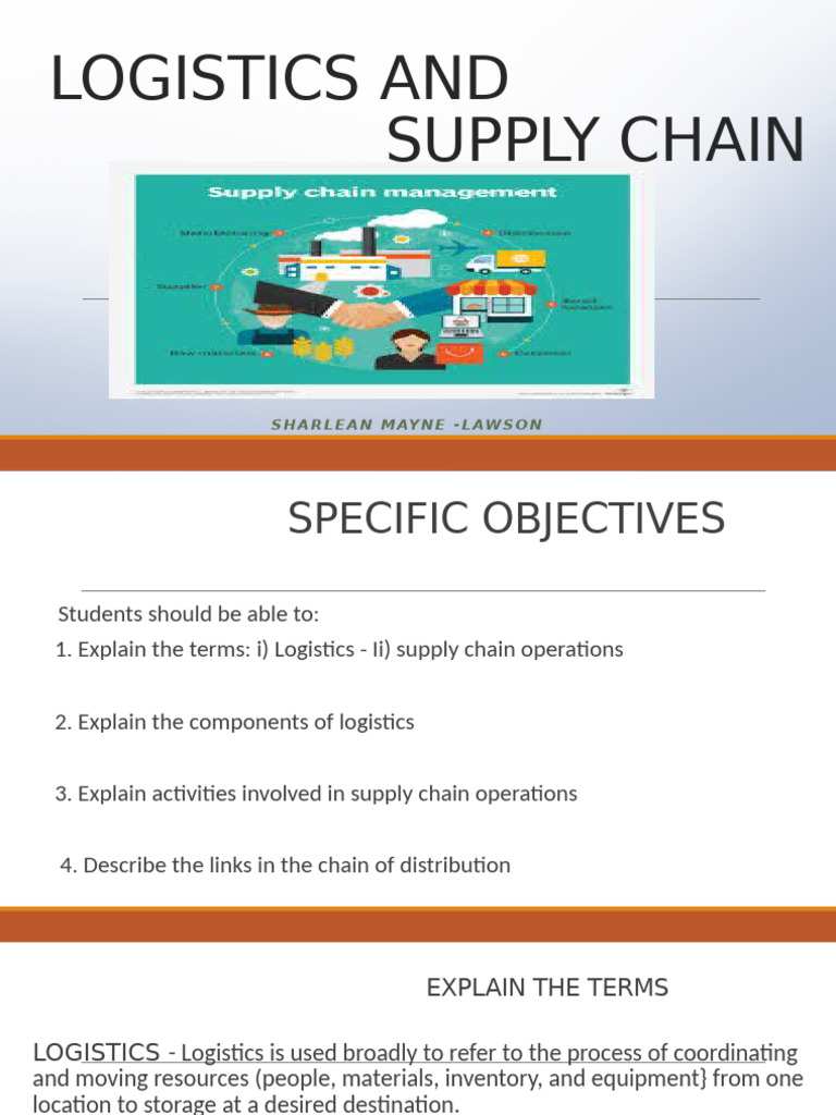 Logistics and Supply Chain | PDF | Logistics | Warehouse