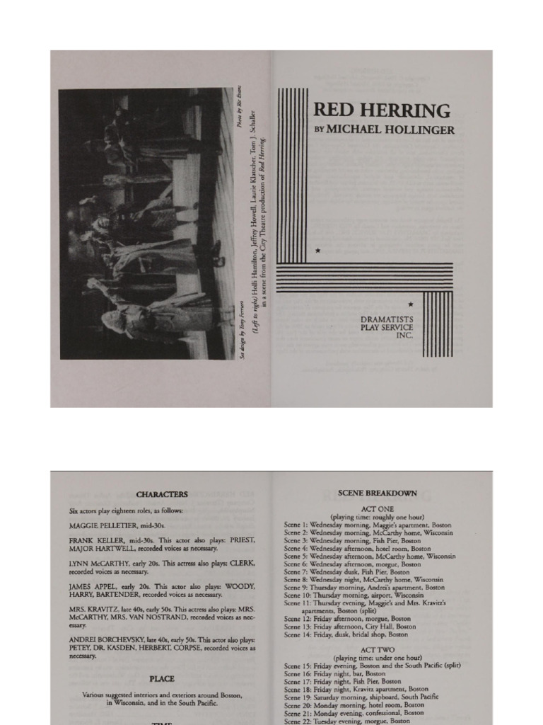 Red Herring Script | PDF