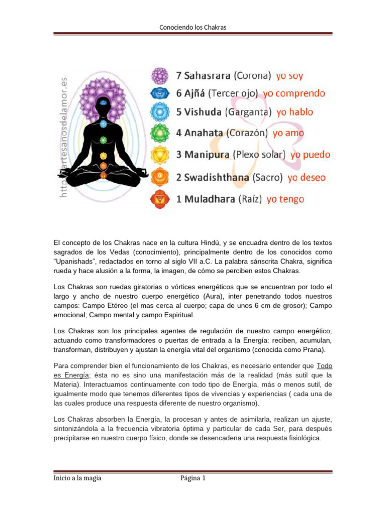 LOs Chakras | PDF | Amor | Chakra