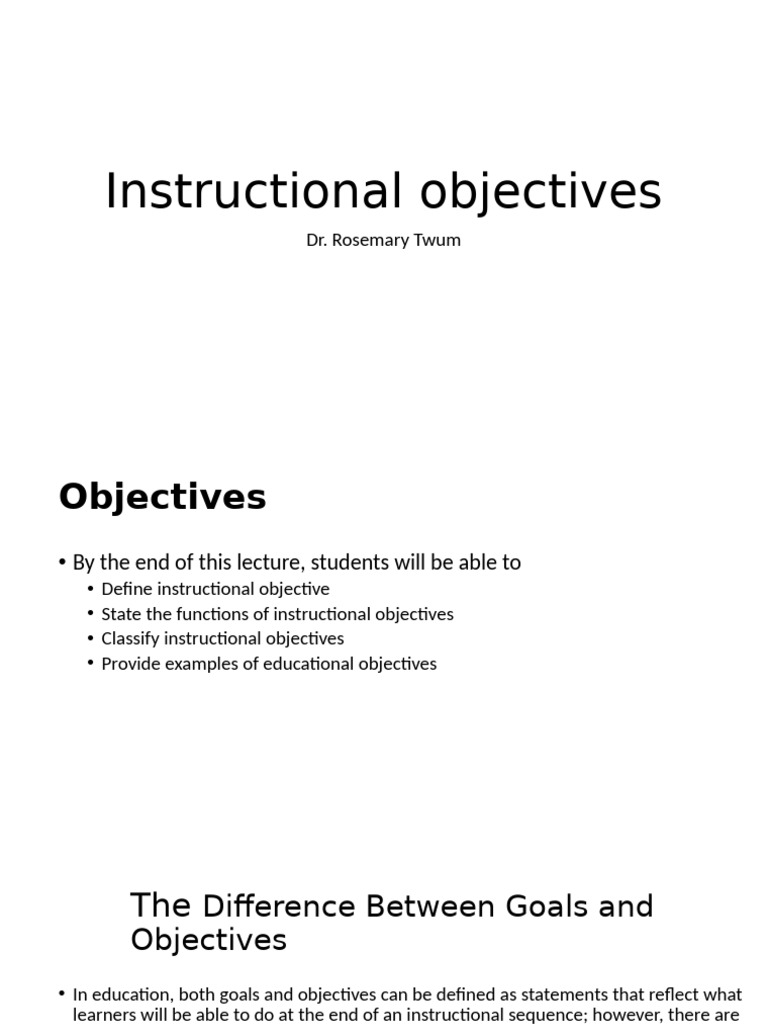 Method of Teaching 3 | PDF | Goal | Learning