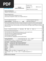 SNF Therapy Function Worksheet | PDF | Caregiver | Health Care