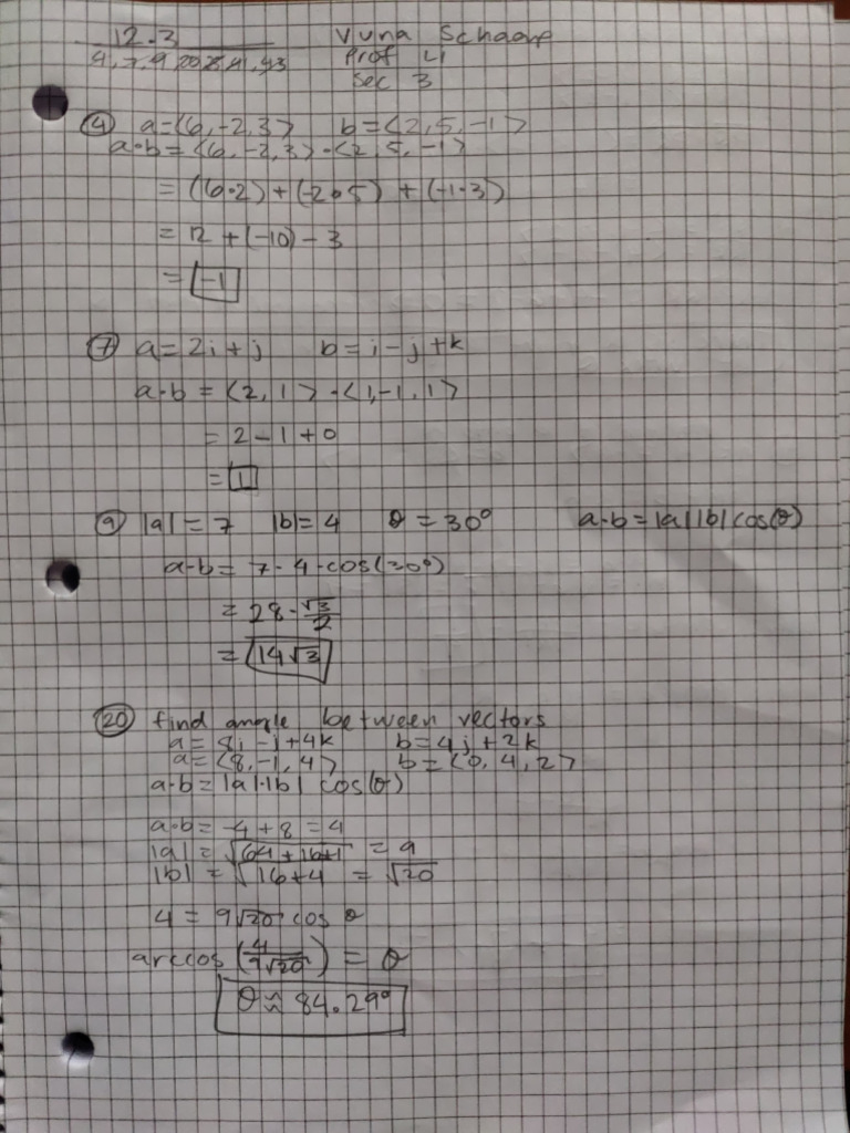 12.3 Math 314 Li | PDF