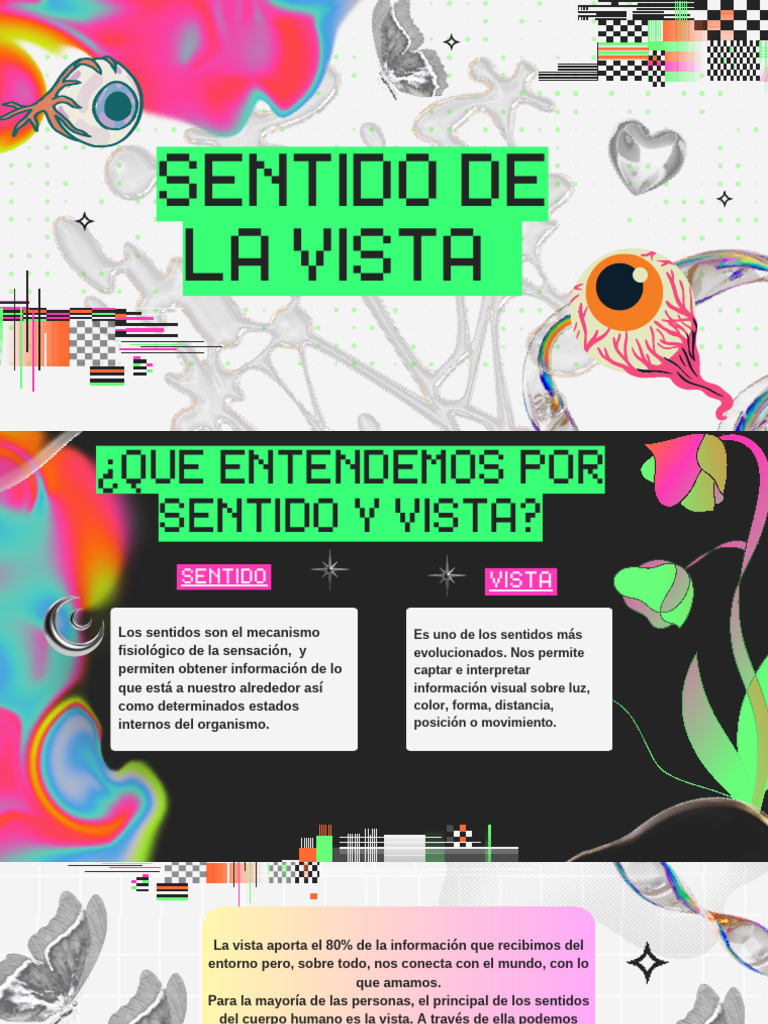 Estructura y Función del Sentido de la Vista | PDF | Ojo humano ...