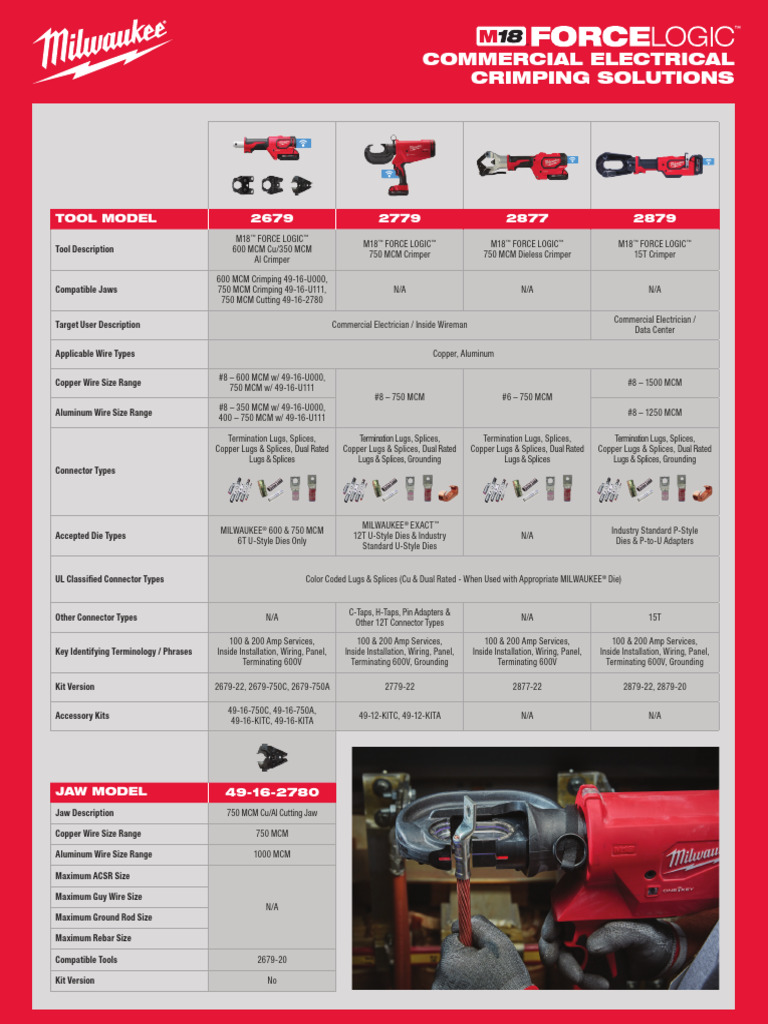 Commercial Crimper Guide | PDF | Equipment | Electricity