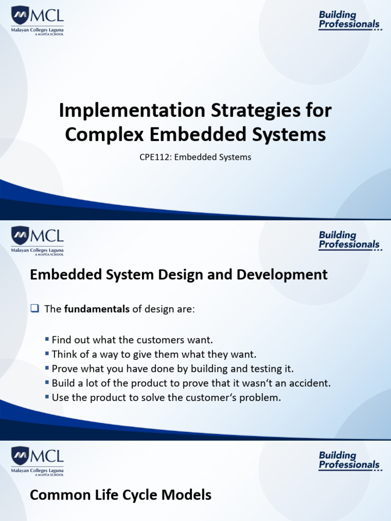 Strategies for Complex Embedded Systems | PDF | Software Development ...
