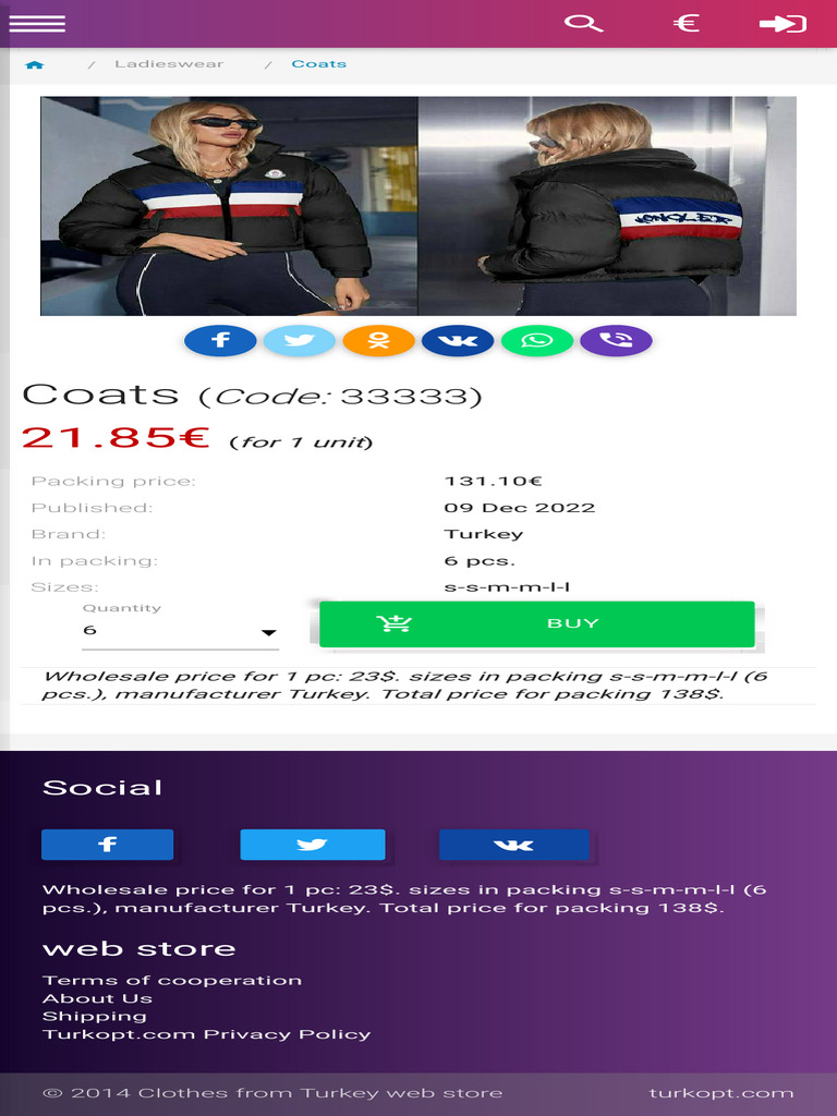 23$ Coats 33333 1276944 | PDF