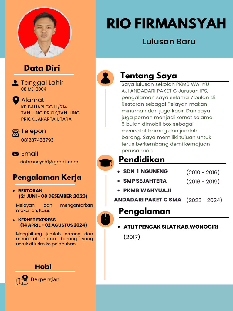 Rio CV Baru | PDF