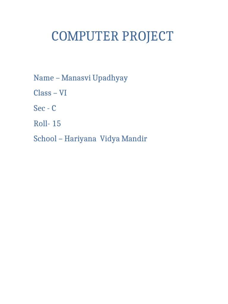 Project | PDF | World Wide Web | Internet & Web