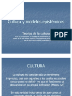 Cultura y Modelos Epistémicos