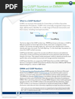CUSIP Identifier | PDF | Cusip | Market Liquidity