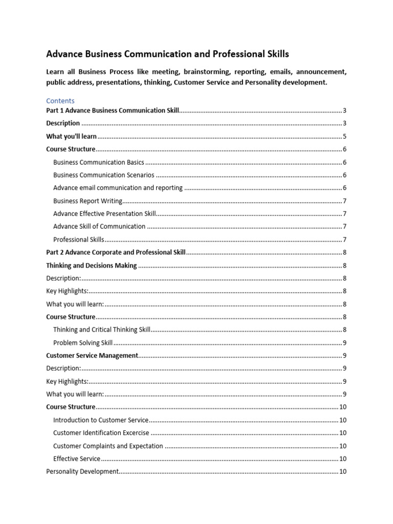 Master Communication Skills for Success | PDF | Critical Thinking | Thought