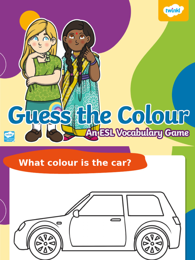 Fun Color Identification Game for Kids | PDF