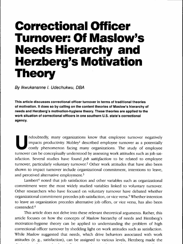 Research paper on motivation theories picture