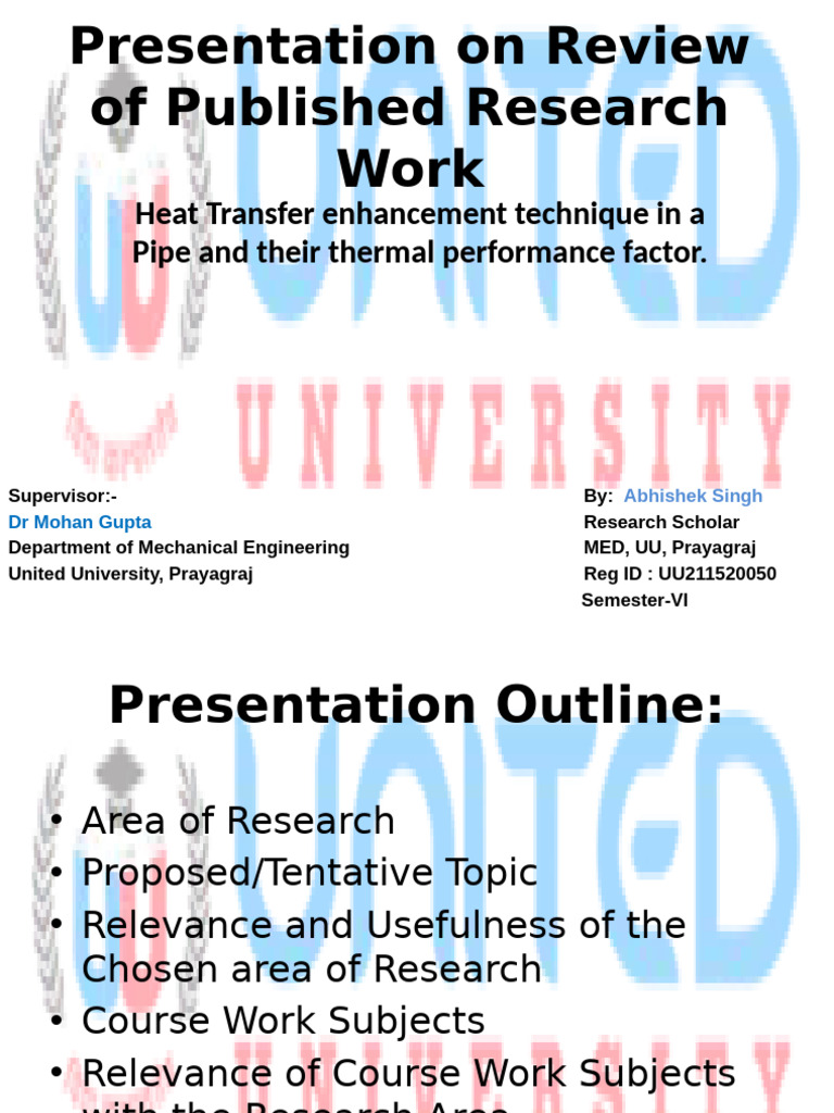 Heat Transfer Enhancement in Pipes | PDF | Heat Transfer | Heat Exchanger