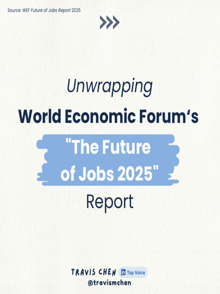 Future Job Trends & Skills 2025 | PDF | World Economic Forum | Economies