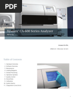 Sysmex® CA-600 Series Analyzer: Quick Reference Guide | PDF | Computer ...