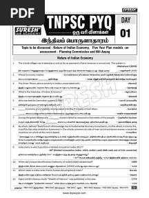 TNPSC Economics One Liner 1