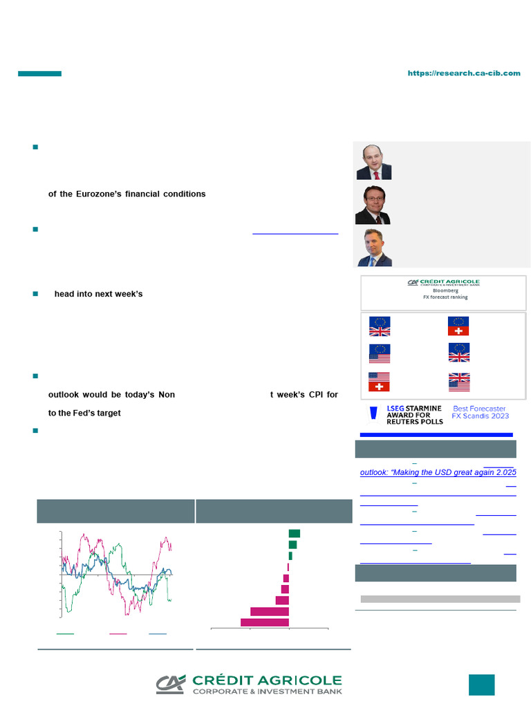 CACIB - FX Weekly-20241206 | PDF | European Central Bank | Eurozone