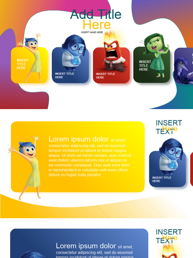 Inside Out Inspired Powerpoint Template By Jmn Pdf
