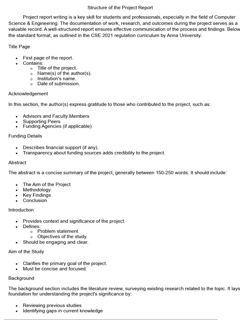 Project Report Methodology Overview | PDF | Methodology | Feasibility Study