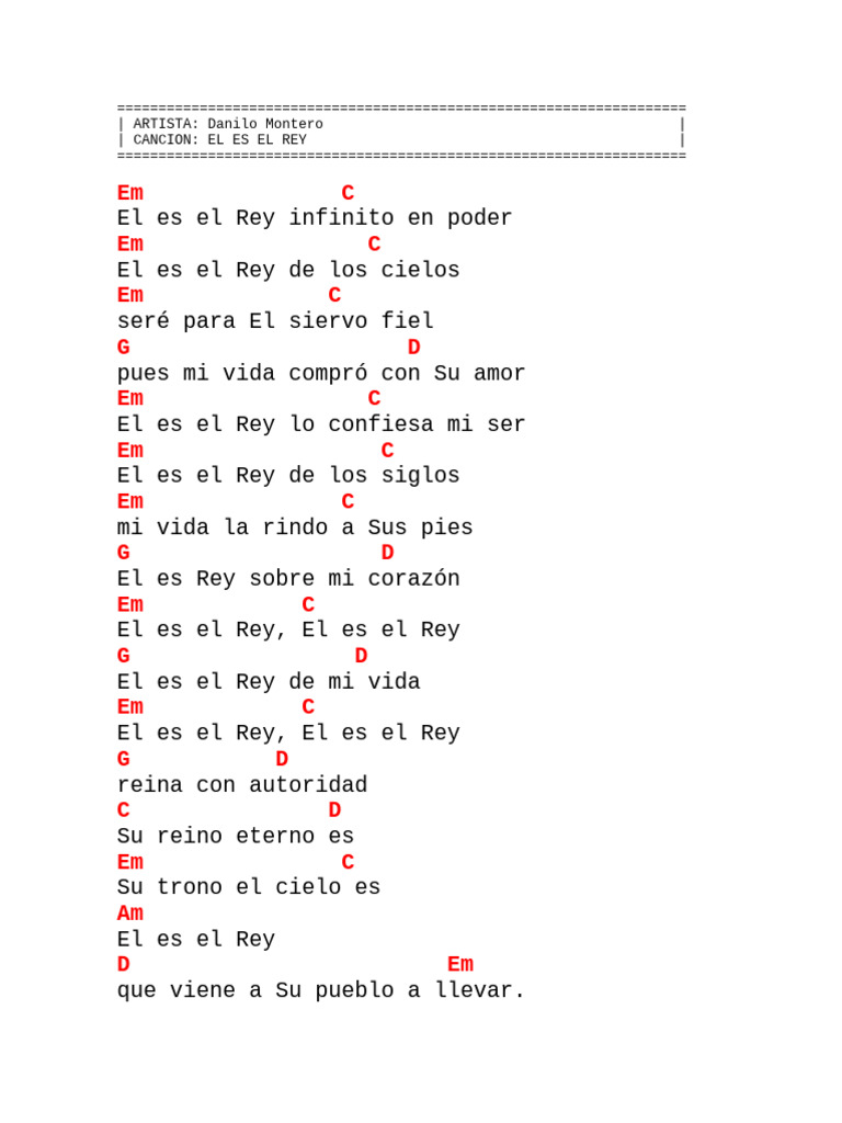 Letra de 