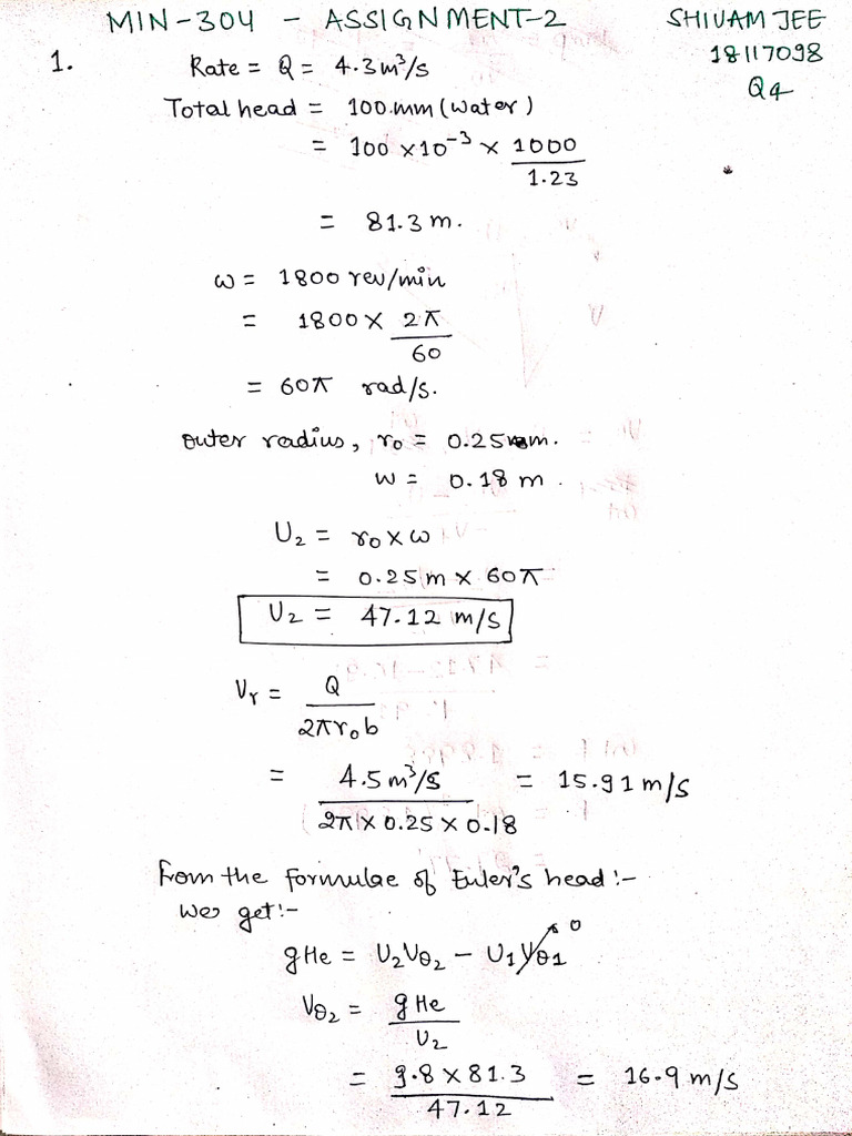 MIN - 304 Assignment 2 18117098 | PDF