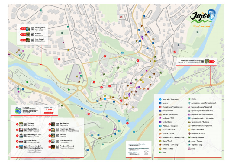 Mapa-grada-Jajce | PDF