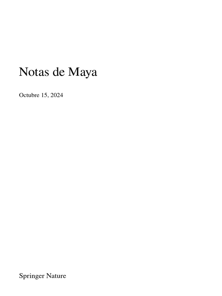 Maya | PDF | Conjunto (Matemáticas) | Números