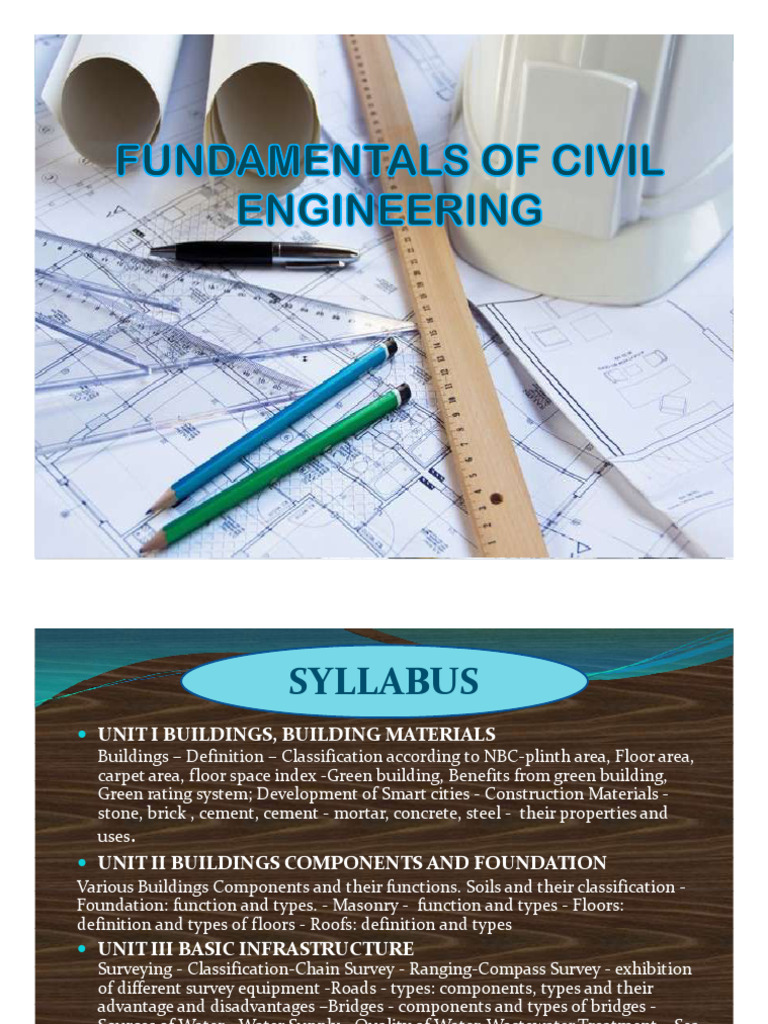 Basic Civil - Compressed | PDF | Rock (Geology) | Brick