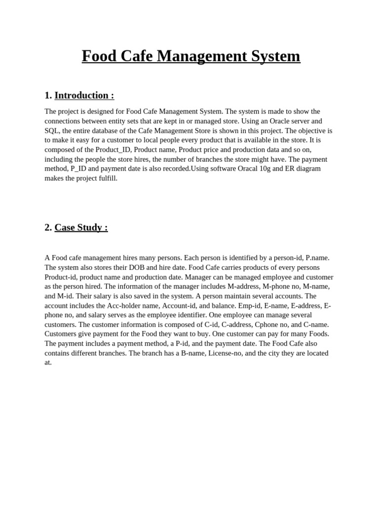 Intro+ Case Study | PDF