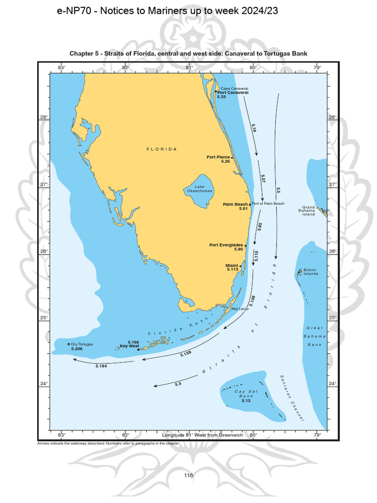 Notices to Mariners 2024: Florida Waters | PDF