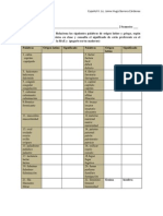 Ficha de trabajo español