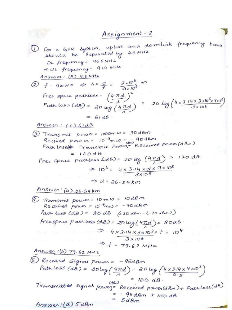 Assignment 2 Solutions | PDF