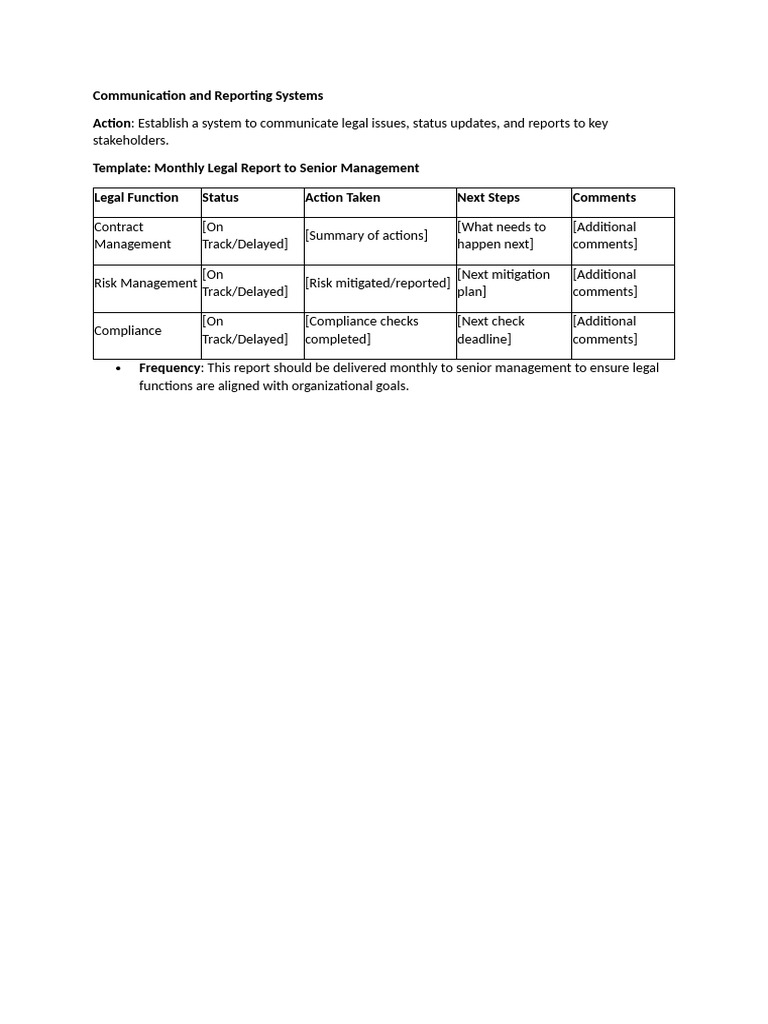 Communication And Reporting Systems Pdf