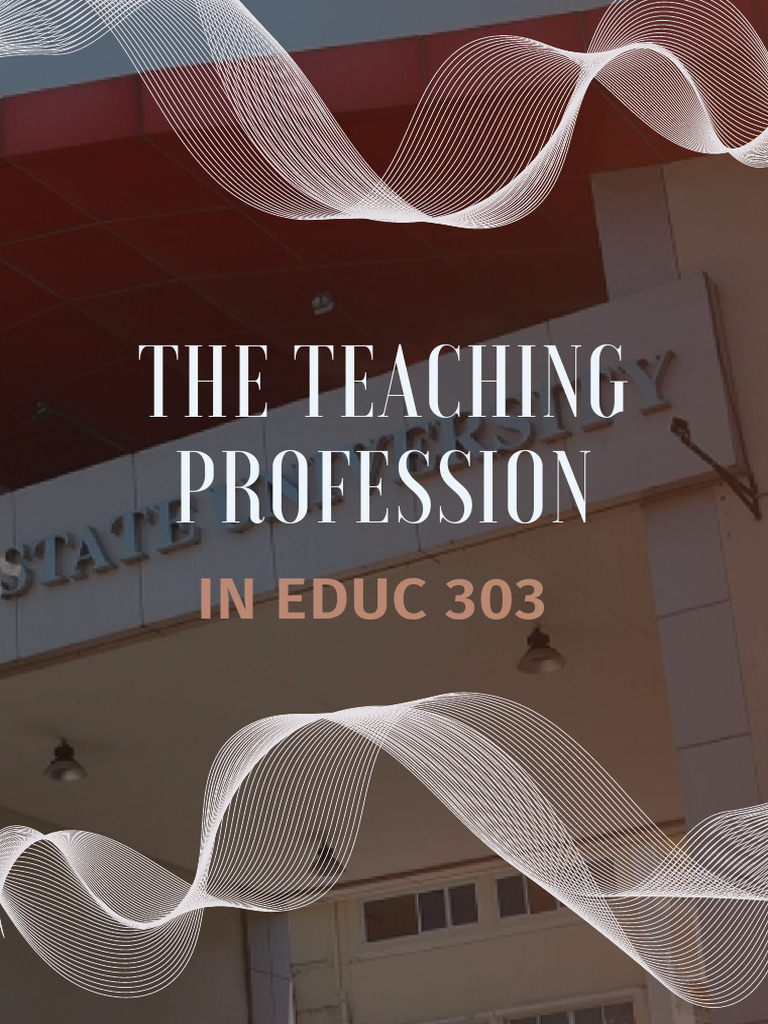 Teaching Profession Insights and Reflections | PDF | Teachers ...