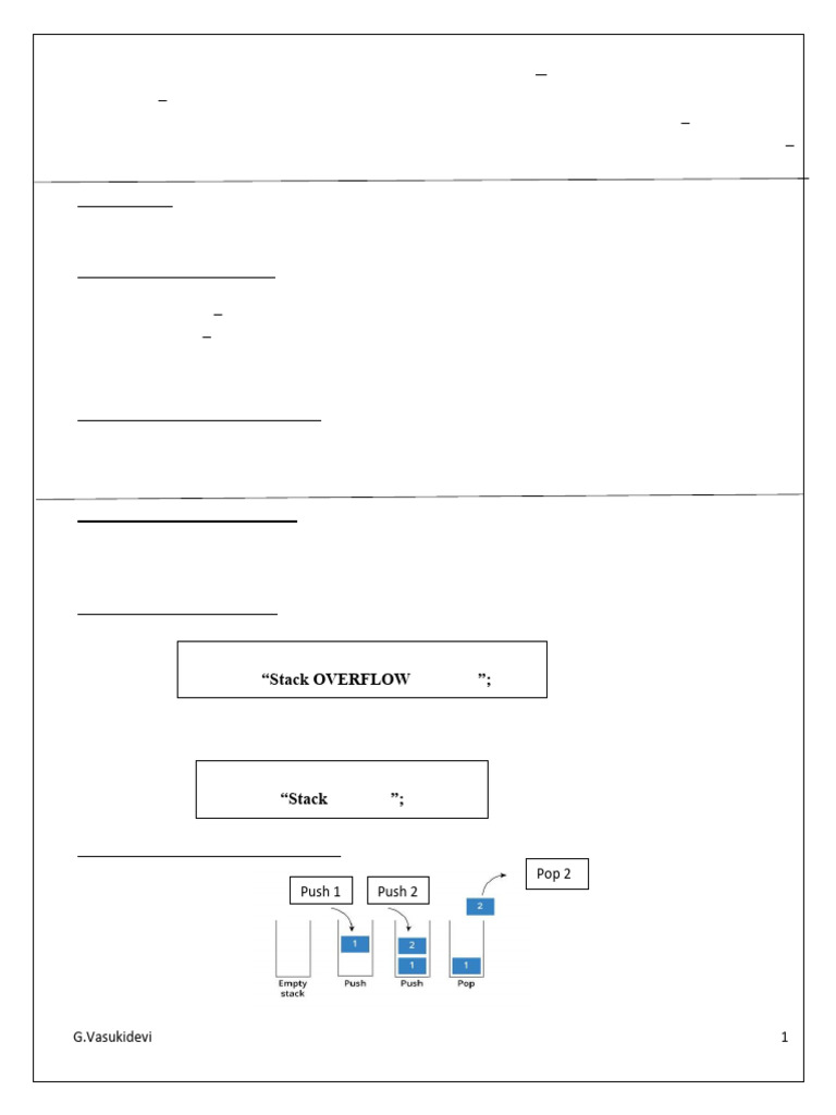 Stack and Queue Data Structures Guide | PDF | Queue (Abstract Data Type ...